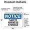 Signmission 18 in Height, 24 in Width, Vinyl Decal, Rectangle OS-2PACK-NS-D-1824-L-18212 - alternate 5